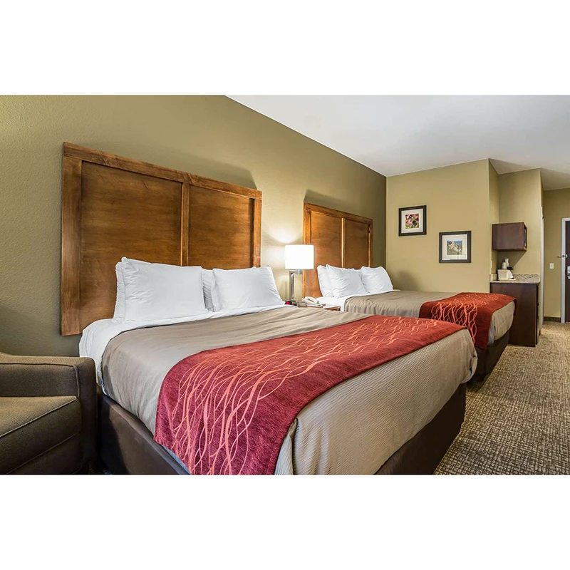 Мебель для коммерческих отелей Comfort inn, современная деревянная мебель для спальни