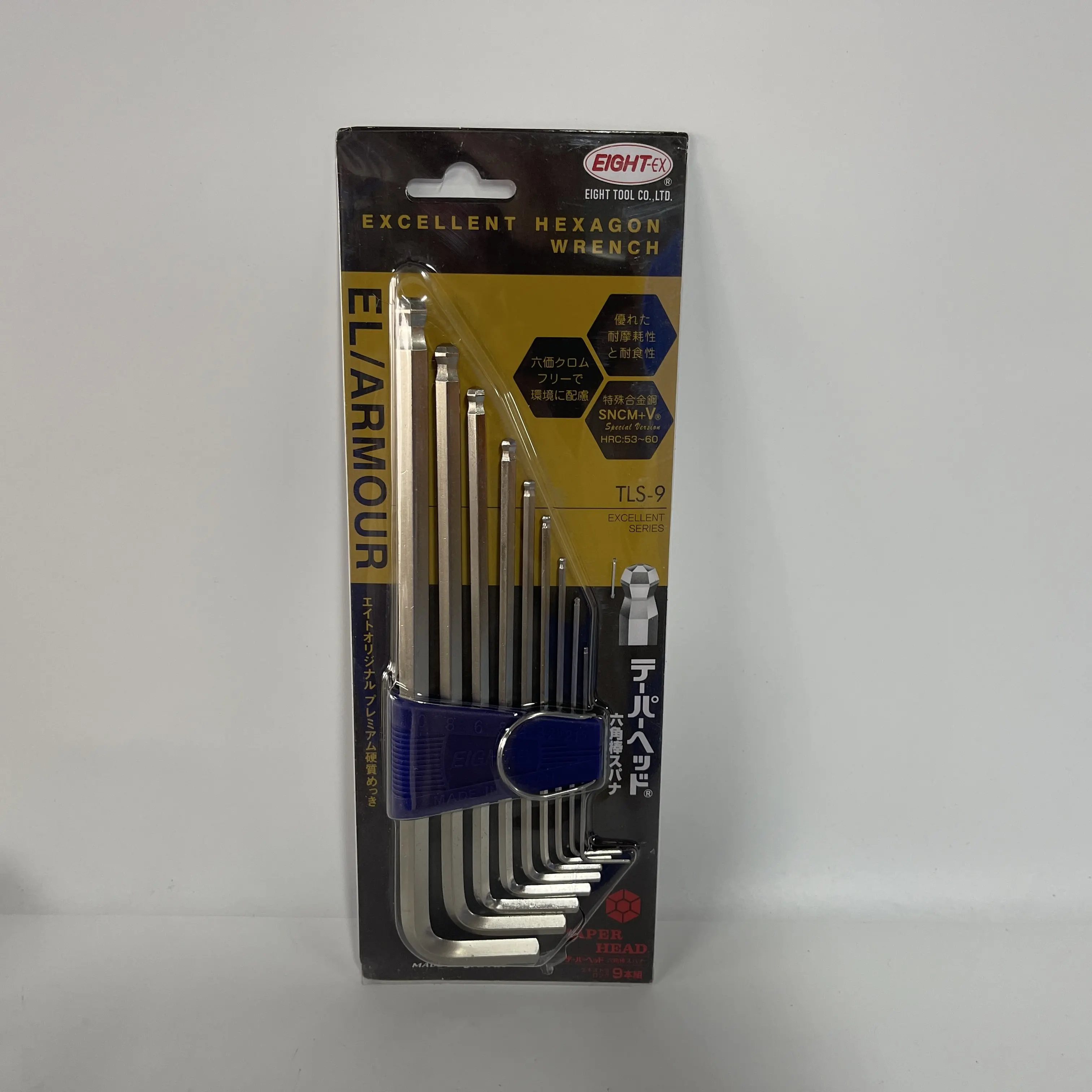 EIGHT-EX Hexagon Wrench Set TLS-9