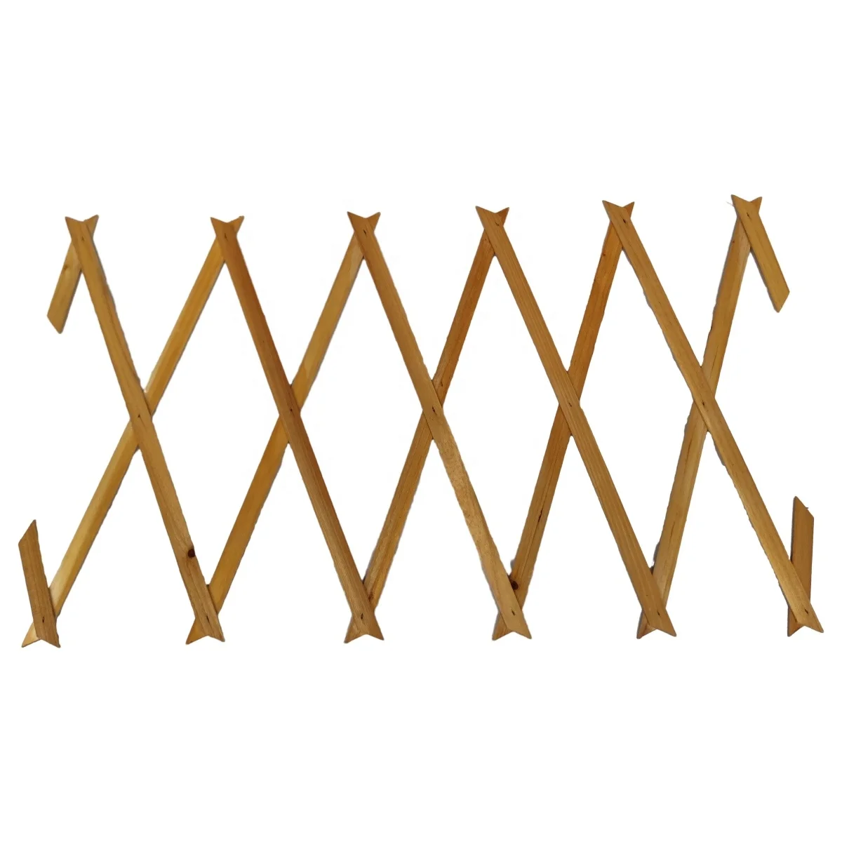 Customized Wood Trellis Arden Planting Fencing Expanding Wood Trellis
