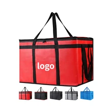 Insulated Food Delivery Meal Grocery Tote Insulation Bag for Hot and cold Food Commercial Large Capacity Reusable Warming Bag