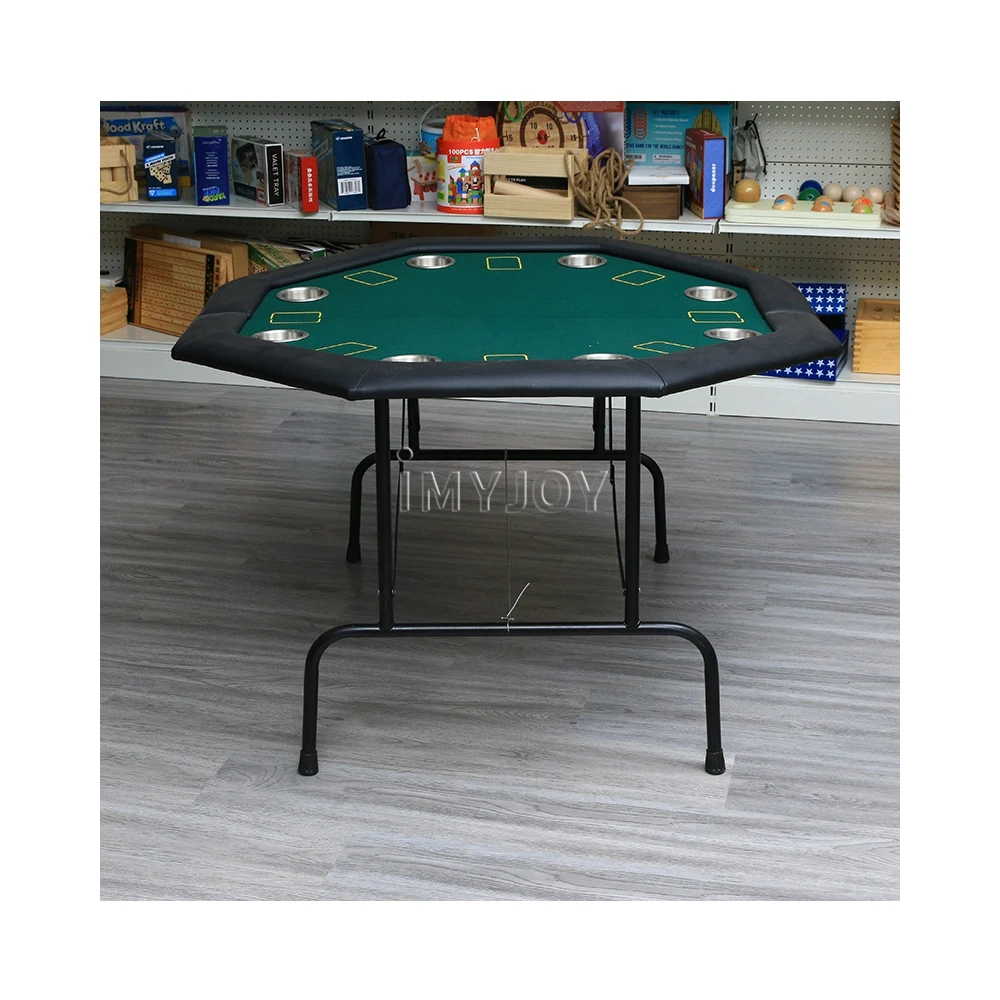 Индивидуальный высококачественный роскошный небольшой игровой стол для казино texas hold em