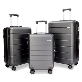 vintage high quality ABS PC trolley luggage premium European Market case suitcase travel luggage set