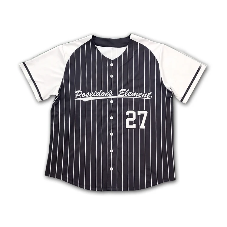 Custom Baseball Jersey Stitched/Printed Personanlized Button Down