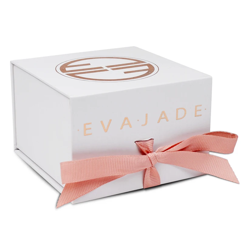 Free Design Luxury Custom Logo Foldable Magnet Book Shape Paper Necklace Jewelry Box