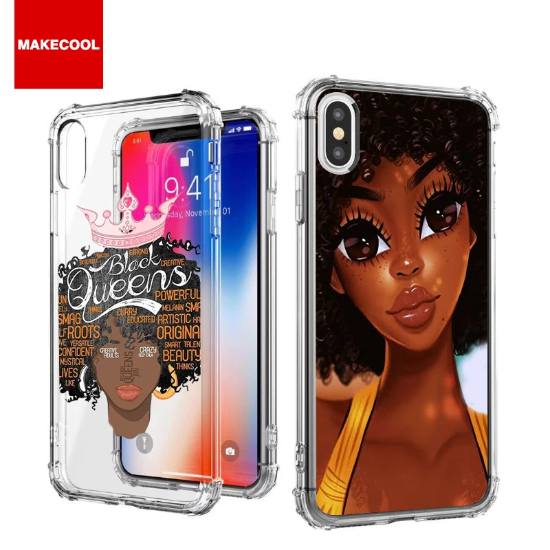 Clear Phone Case Custom Logo Printed Black Girl Phone Case For Samsung Phone Case S10 Buy Black Girl Phone Case Clear Phone Case For Samsung Phone Case Product On Alibaba Com