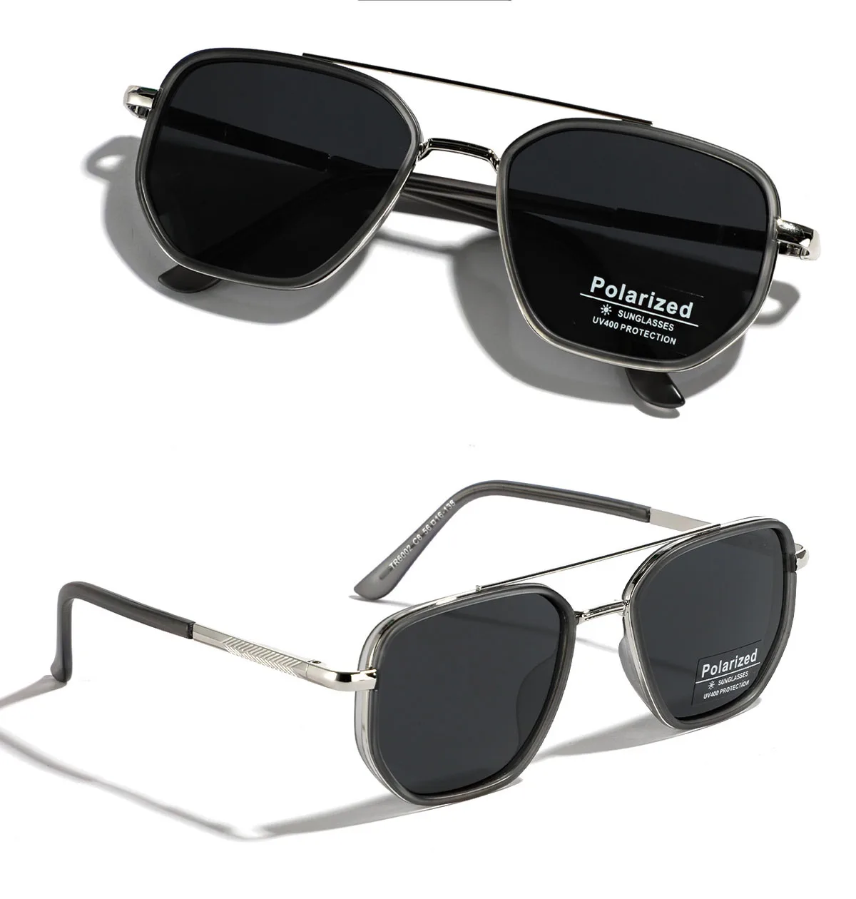 Fashion Polarized Metal Driving Sunglasses for Women 