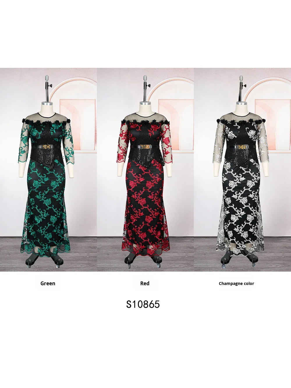 Cross-border Women's Clothing European American Style New Large