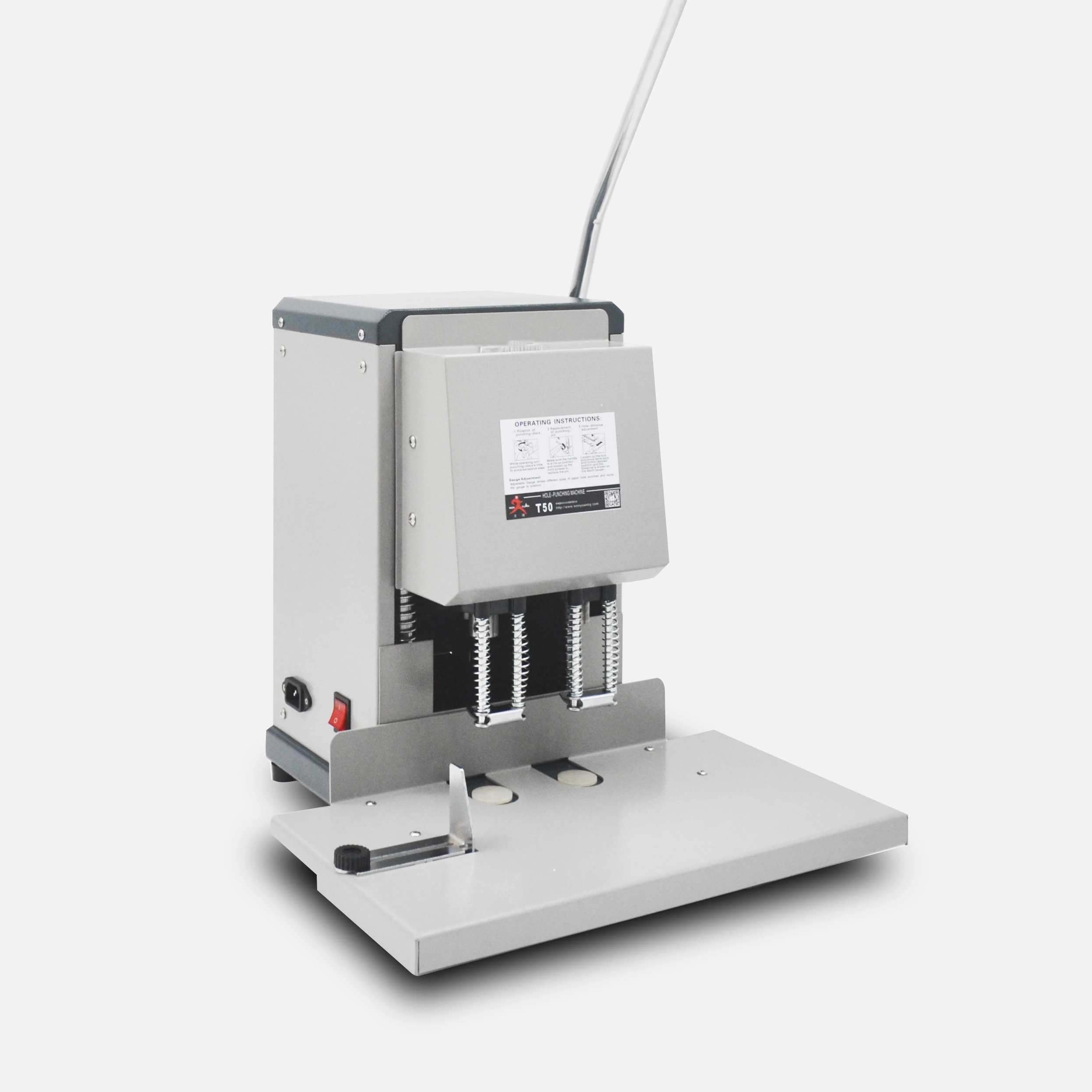 T50 2 Hole Paper Punch Machine Paper Hole Punch Machine for Office