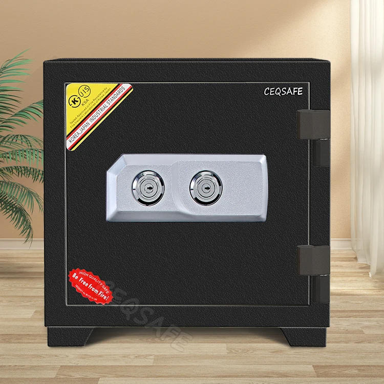 CEQSAFE American High Quality Double Lock Small Steel Security Box Keypad Fire Proof Safe manufacture