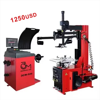 Good quality 12"- 24" tire changer & Wheel balancer Combo Tyre fitting machine Wheel Balancing machine Tyre Changer