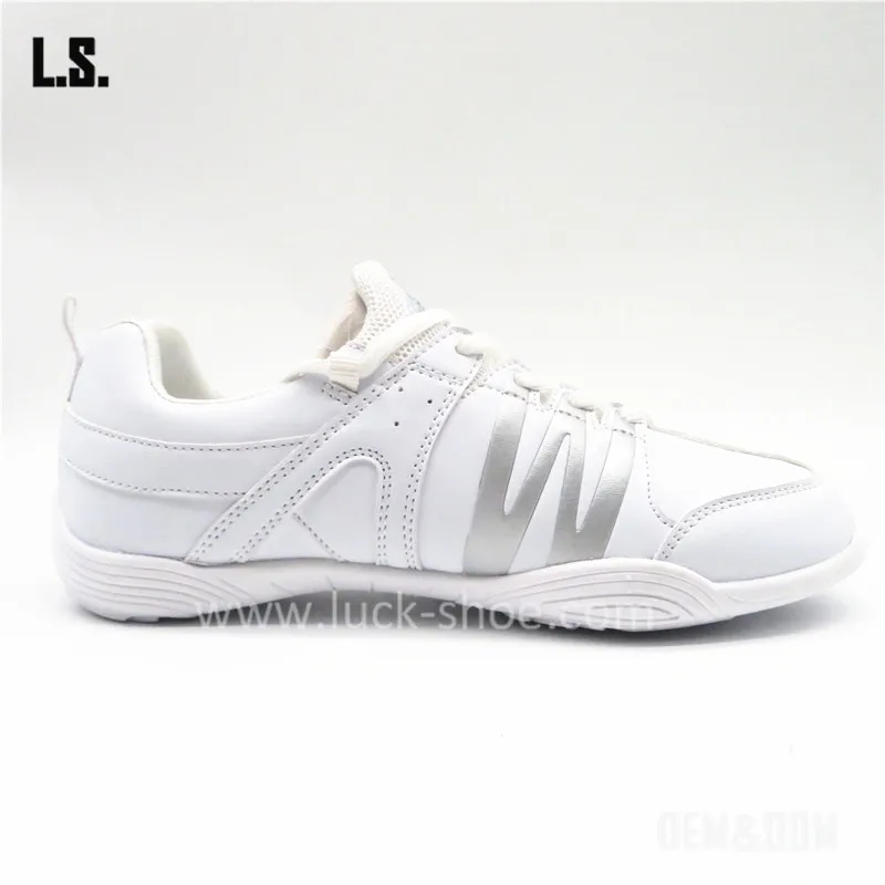 girls white cheer shoes