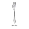 Silver cake fork