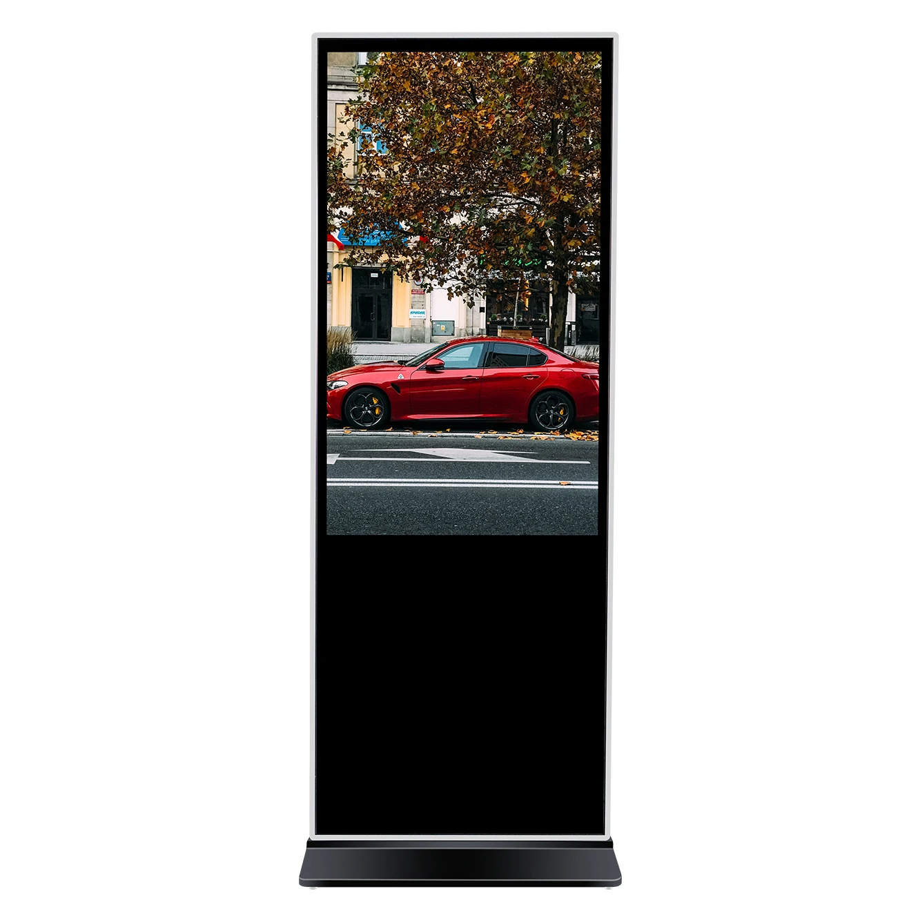 4K Floor stand non-touch type 55 inch large display screen digital signage lcd advertising