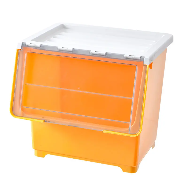 Large Cleverstore Stackable Plastic Box Home Storage Organization Storage Boxes Organizer details