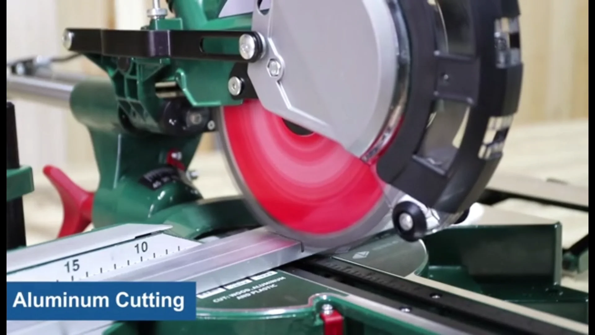 Luxter 210mm 1700w Sliding Miter Saw Woodworking Bench Top Saw Power