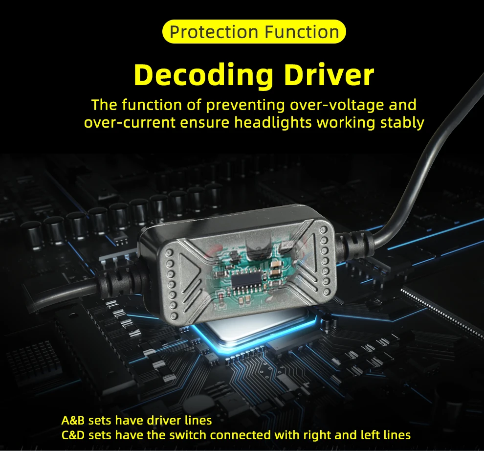 High Quality U9 Fog Light 3000k 6000k Bi Led Laser Projector Lens