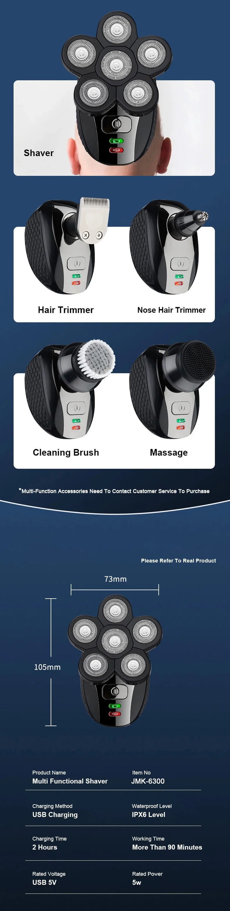 shaver 5 in 1