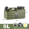 5L Style 1# Seau d'eau verte