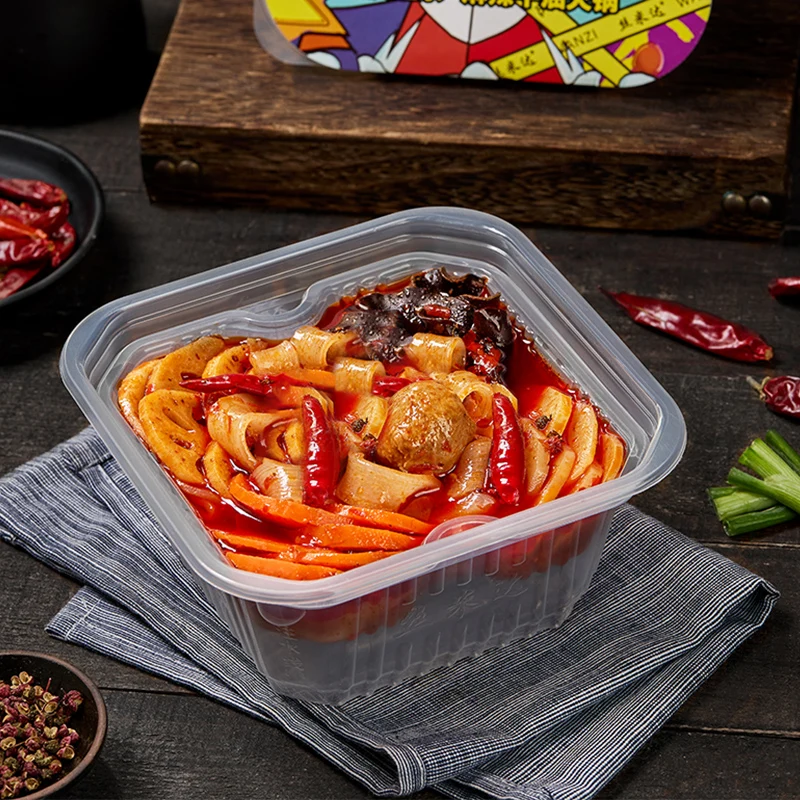 Spicy Meatballs Self Heating Hot Pot 260g - Instant Fast Food