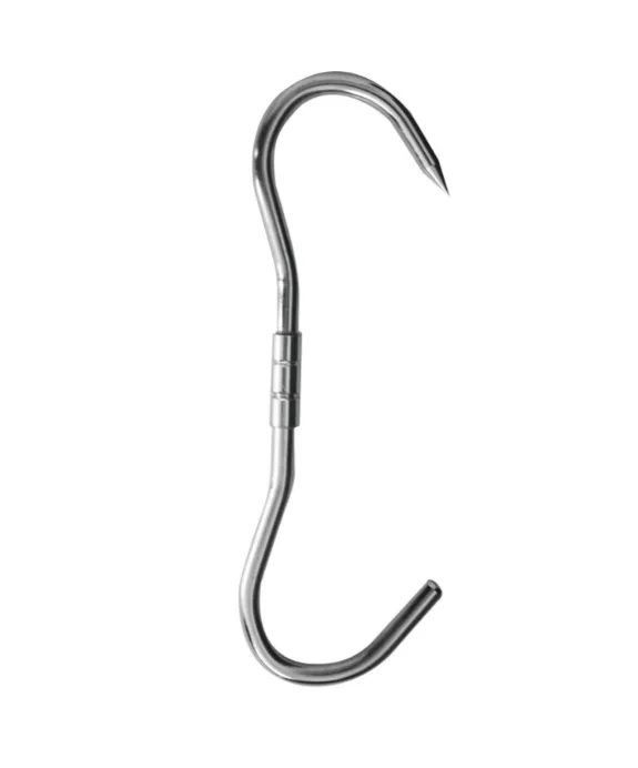 M12 * 300mm Butchers Meat Hanging Swivel S Hook - Single Hooks - Buy ...