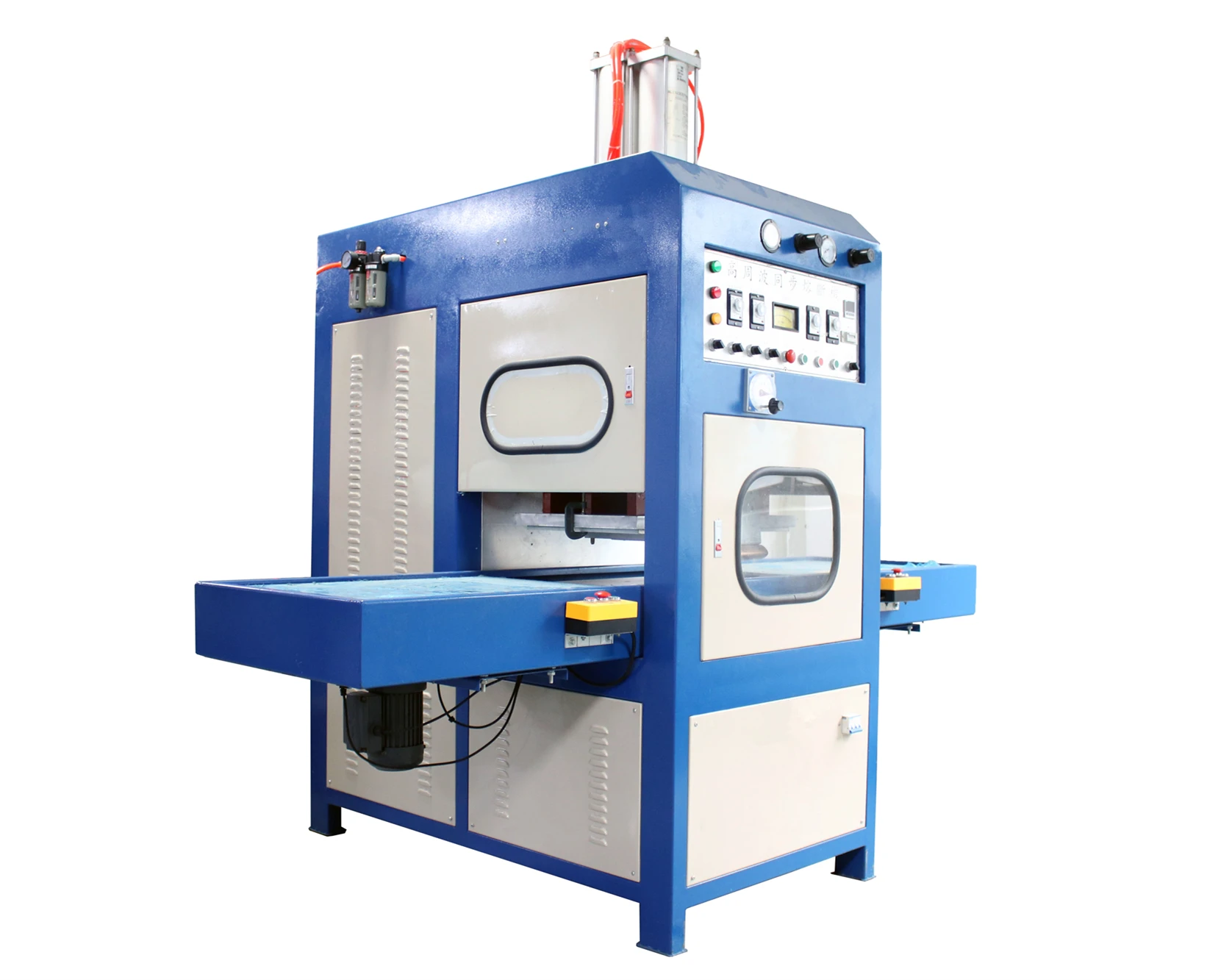 8kw Automatic Shuttle Working Station High Frequency Welding And
