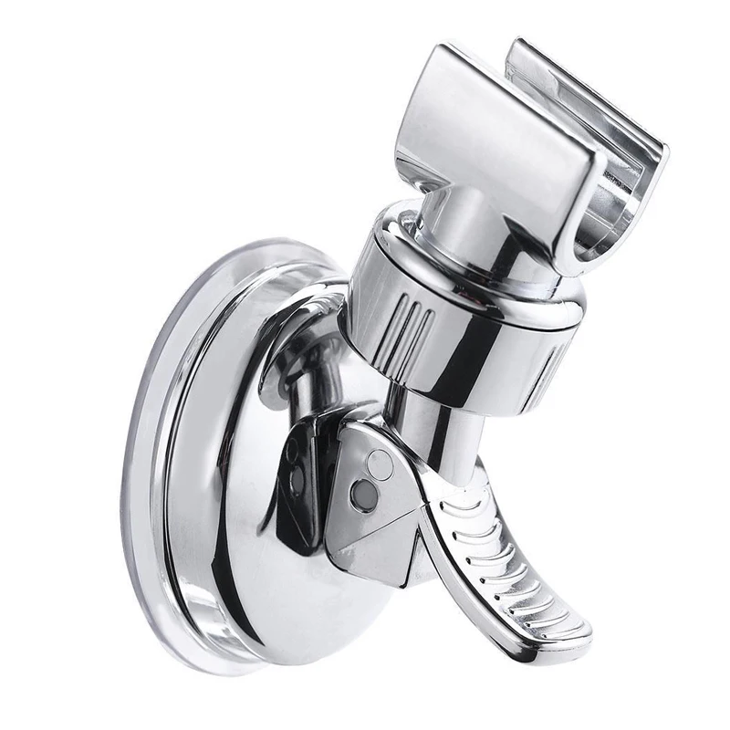Trade In Post Hand Shower Hose Universal Wall Bracket Holder ABS Plastic Chrome including fittings 