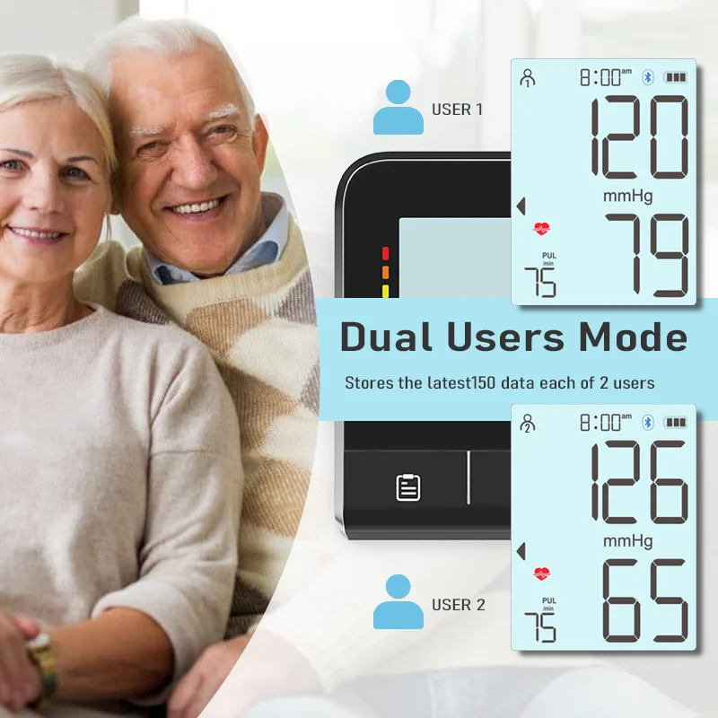 Home Digital Blood Pressure Monitor Bluetooth Upper Arm DBP-6196