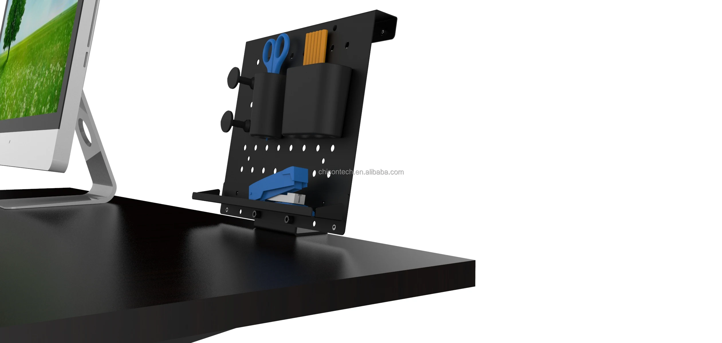 Chicon Desk Mount Pegboard For Gaming Headphone And Pegboard Wall Mount Display Diy Pegboard