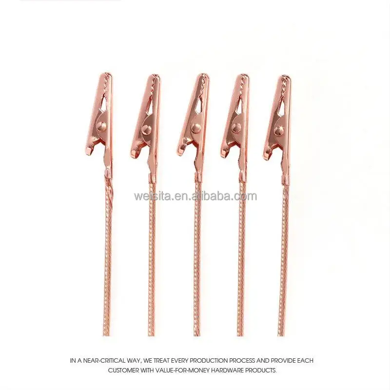 Сделай Сам новинка зажим для провода держатель карт фото записей «Аллигатор» вечеринки аксессуары глины и