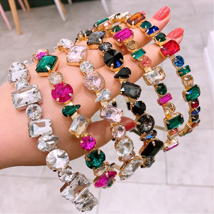 Alibaba.com: HY L019 Rhinestone Headband, available in 6  display picture 1
