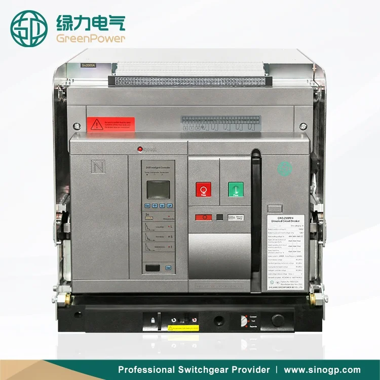 ACB Air Circuit Breaker Smart 1600A 4000A 6300A 3200 Amp Draw-Out Type Fixed Type Air Circuit Breakers