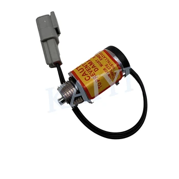Excavator Accessories Shut Off Solenoid Valve 6677383 Stop Solenoid for Bobcat Loaders 751 753 763 864 Diesel Engine Spare Parts