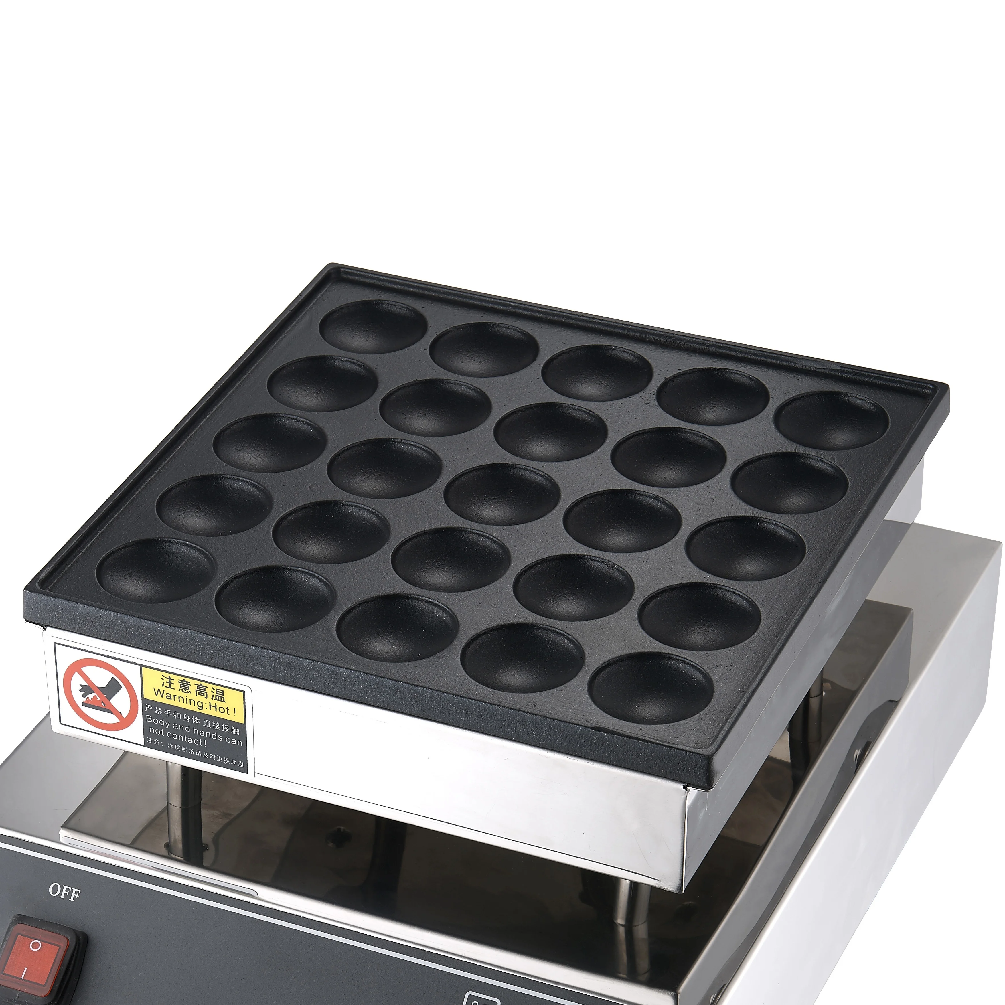 
 Hot baking equipment commercial electric poffertjes grill mini 25 pancake maker machine digital  