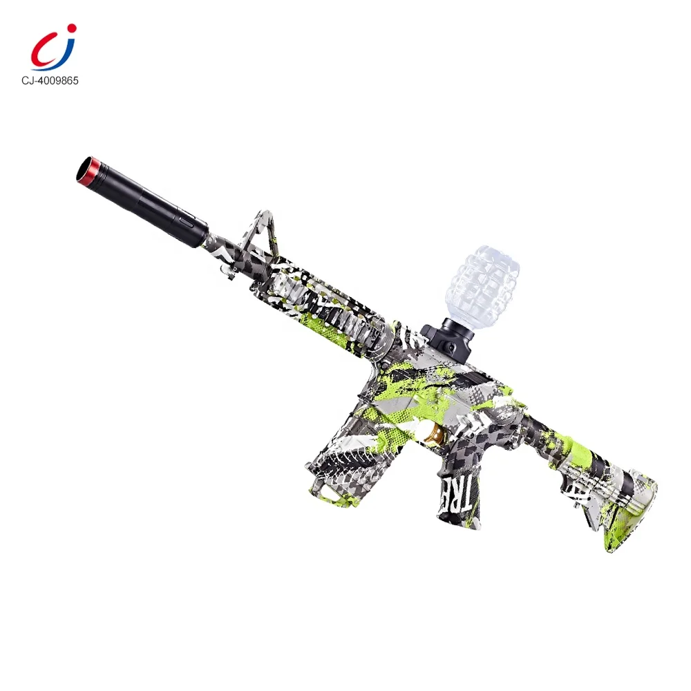 Chengji Hot Style Battery Operated Electric Toy Gun Shooting M4 Graffiti Electric Toy Gun Bullet Toy Guns for Boys