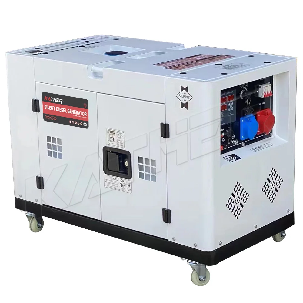 50/60hz 10kva 12kva 15kva Generator ya Chini ya Kigongwe ya Diesel Generator ya Faz ya Moja/Tatu ya Diesel 10kva Silent Diesel Generators 15kw