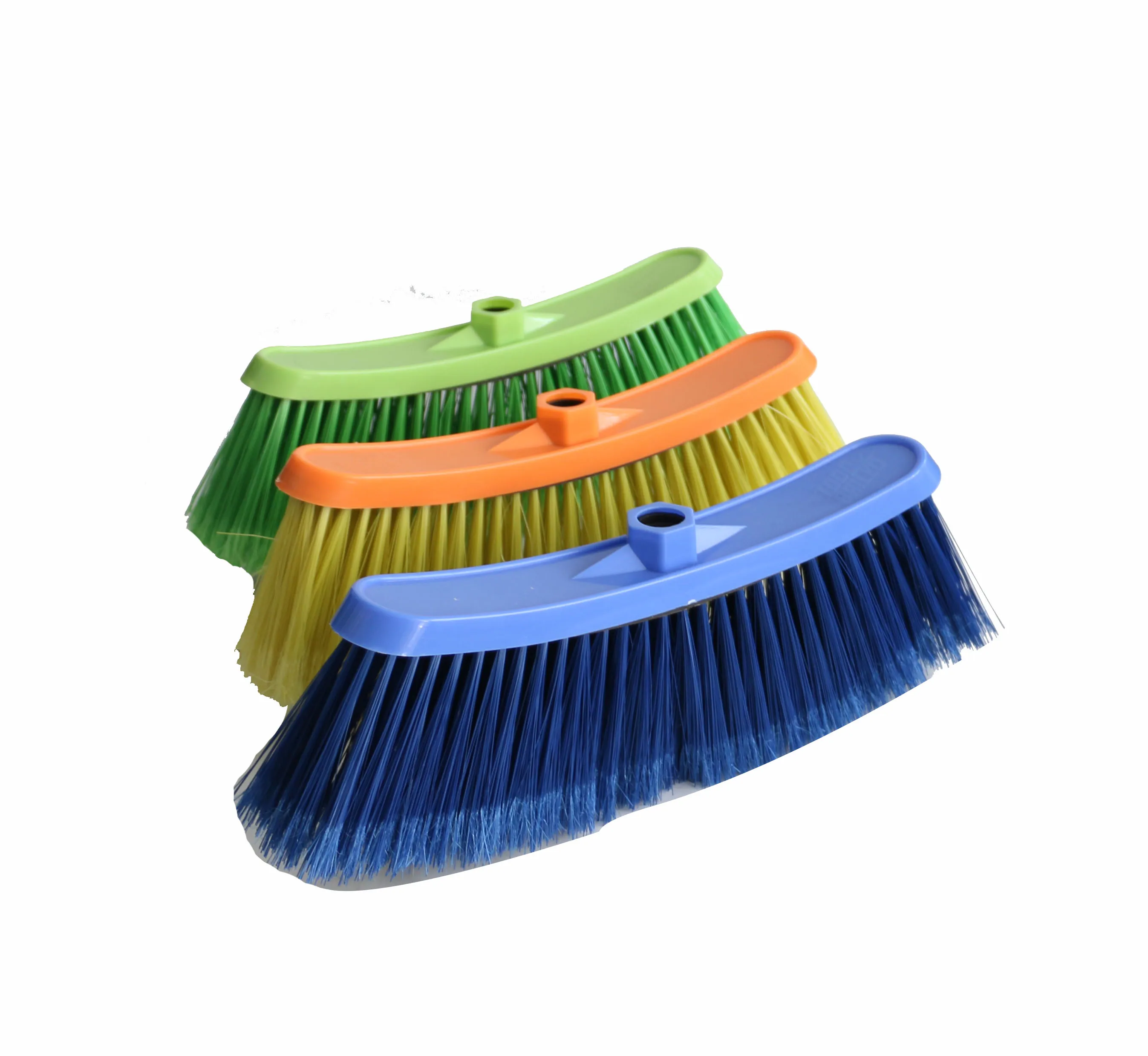 Euromec Scopa Sintetica Con Manico In Plastica – Per Pulizia Casa E Giardino
