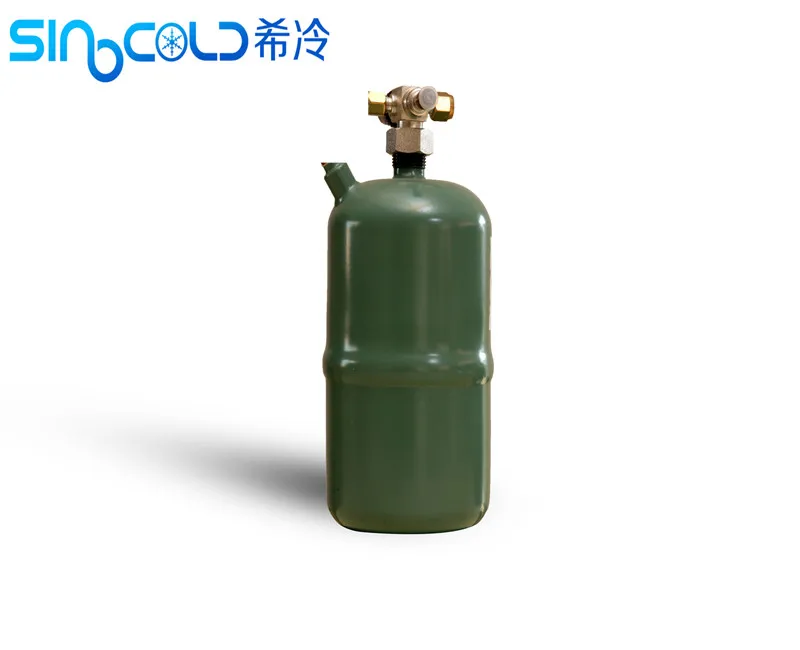 Refrigeration Parts Pressure Vessel Condensing Unit Vertical Liquid Receiver Refrigerant Receiver Reservoir tank