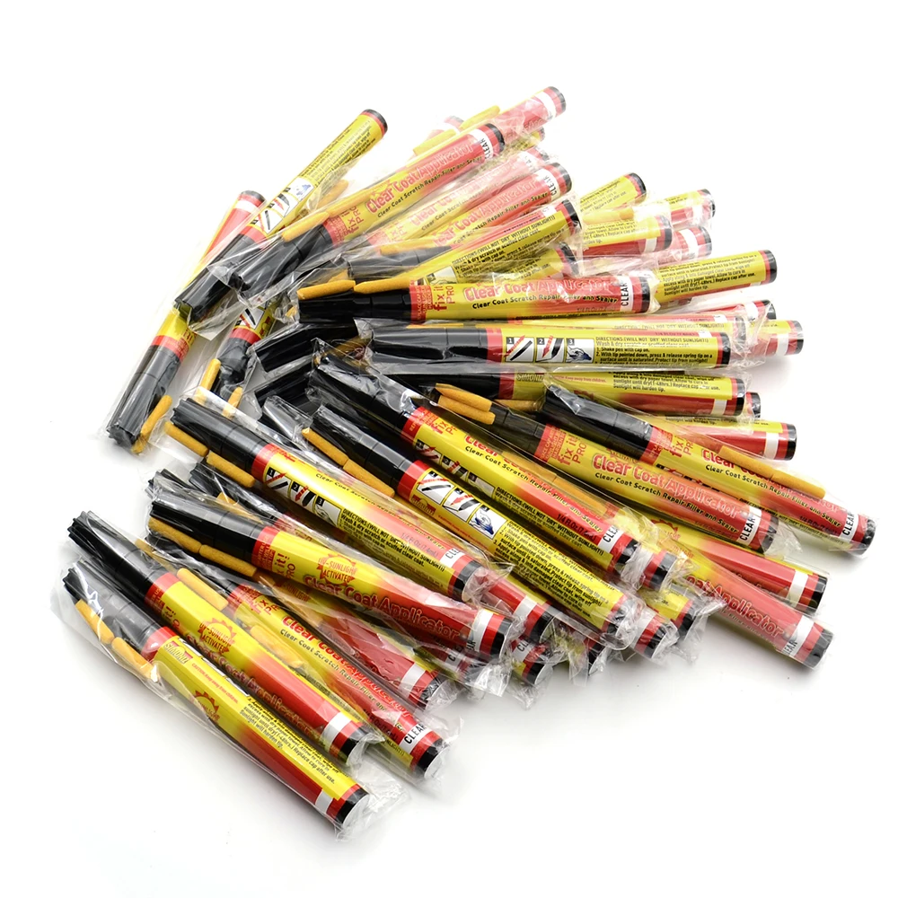 universal car scratch repair pen clear coat applicator fix it