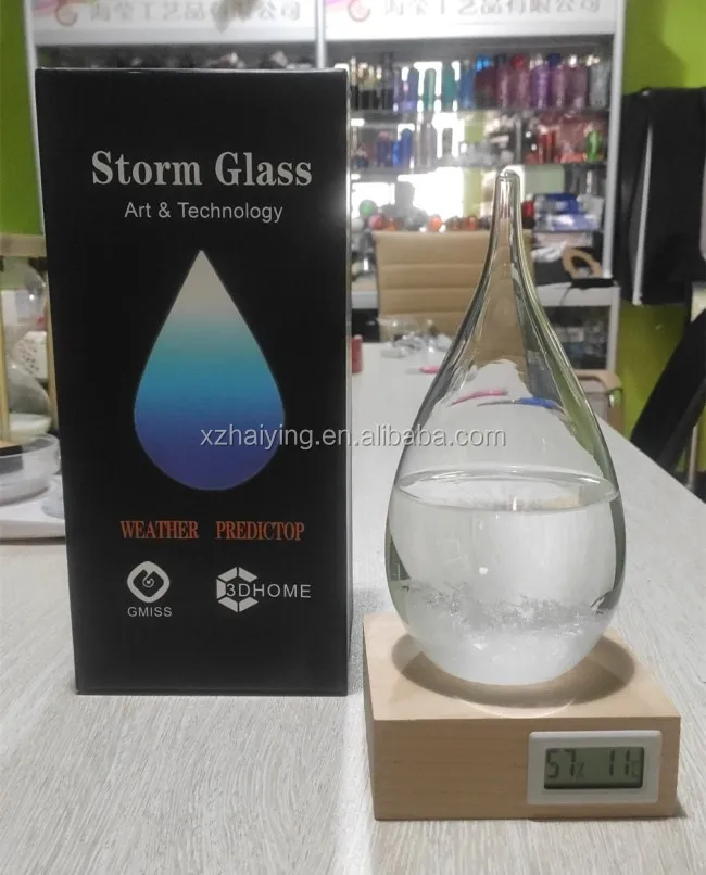 3d home large storm glass weather predictor