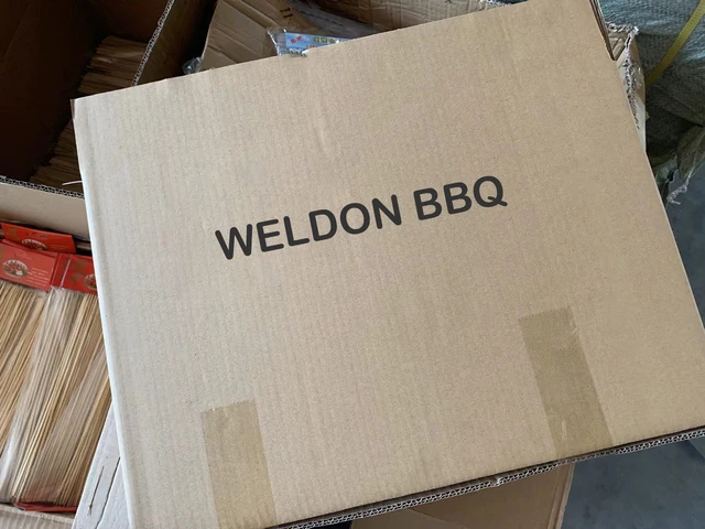 Weldon Mini Indoor Rectangular Charcoal Bbq Grill Wood Pellet