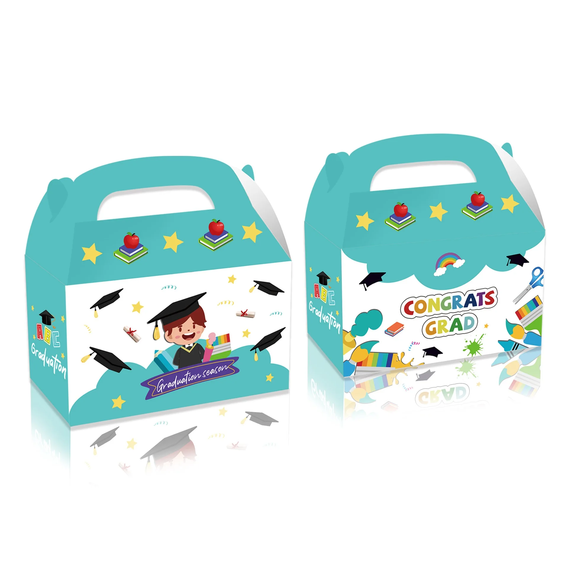 12pcs Kindergarten Graduation Gift Boxes Congrats Grad Party Favor