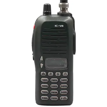 IC-V8 VHF Transceiver 5.5W VHF Radio Portable Walkie Talkie with 1650Mah NiMH 2 Way Radio Battery Pack for ICOM