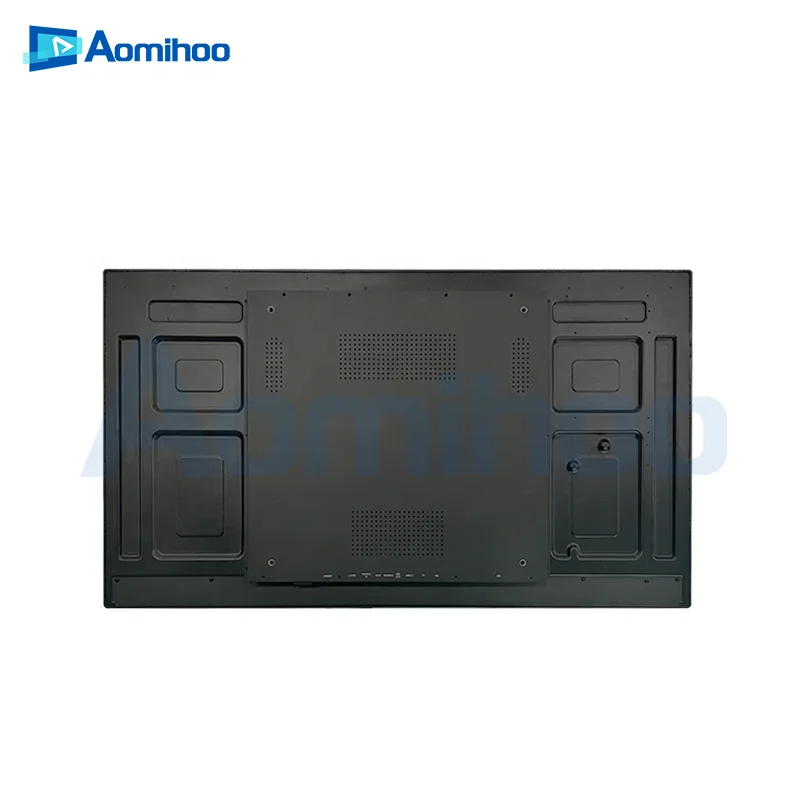 Selling Wall Mounted Digital Signage LCD Menu Board Display Aluminum Indoor Ultra Narrow 43 Inch Touch Kiosk Touchscreen Kiosk
