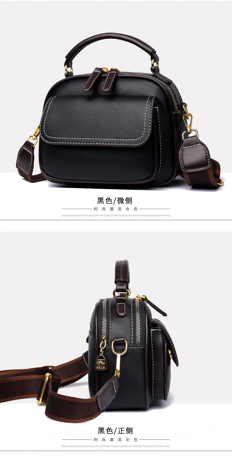 Cross-border Women's Bag Kangaroo 2024 New Large-capacity Hand-held Mother's Bag Simple and Fashionable Pillow square Bag