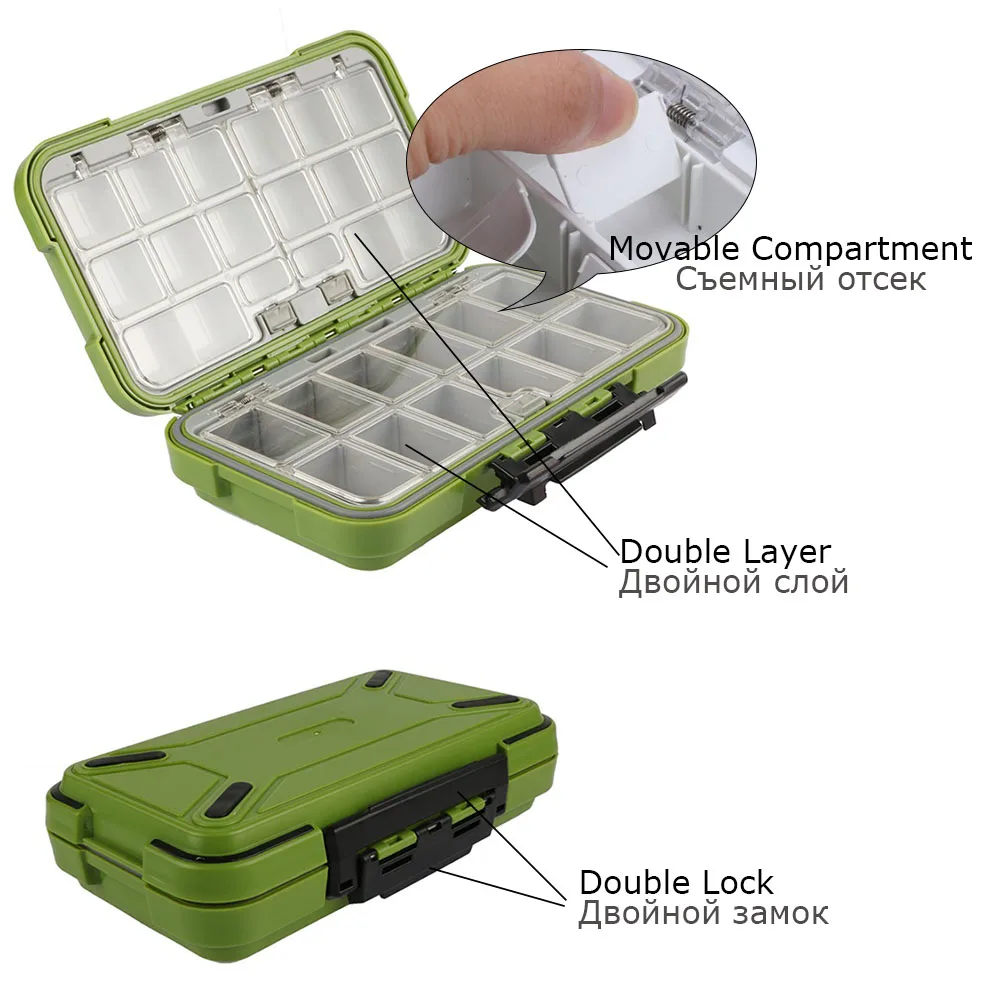 So-Easy Double Sided Fishing Tackle Box