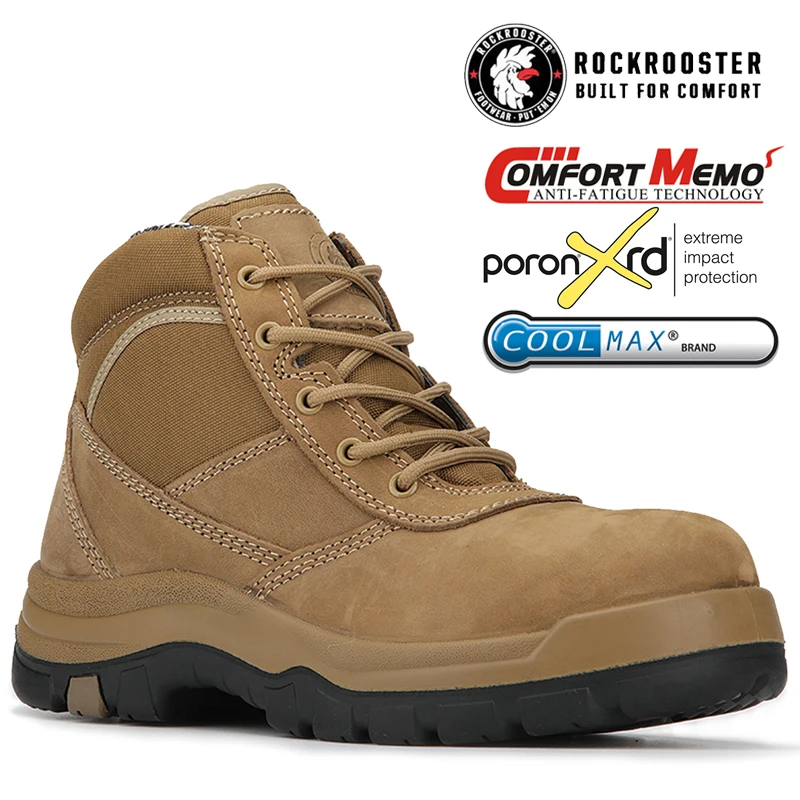 Rockrooster-zapatos De Seguridad Para El Trabajo Para Hombre,Botas  Eléctricas De Construcción Con Punta De Acero,Calzado De Cuero Genuino -  Buy Rockrooster Construcción Eléctrica Botas,Rockrooster Zapatos De  Seguridad De Trabajo,Rockrooster De Punta De