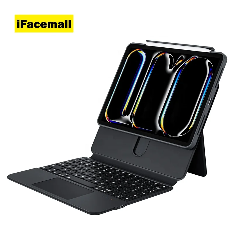 Ifacemall Magic Keyboard - Versatile Case for Ipad Pro