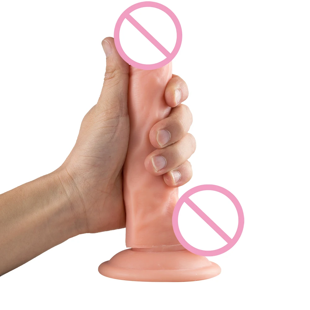 Source Realistic Dildo Soft Silicone Huge Penis With Suction Cup Sex Toys for Woman Anal Masturbation Vibrator on m.alibaba