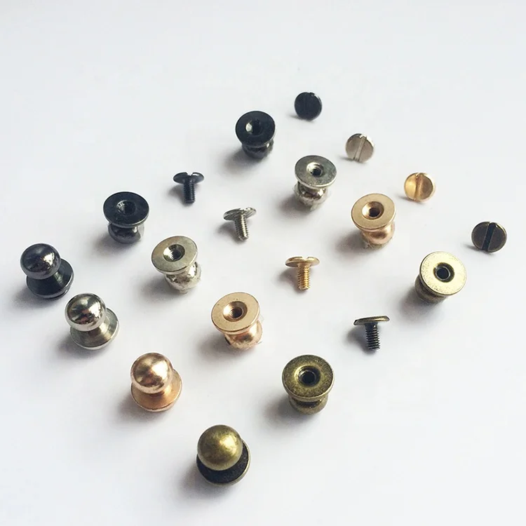 Заклепки с круглой головкой Spot аксессуары для ремня заклепки из чистой меди пустышки «сделай сам»