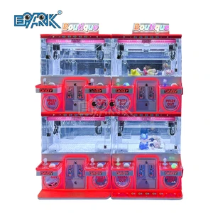 Factory Wholesale Coin Operated Candy Vending Machine Mini 4 Players Claw Machine With Bill Acceptor for Sale Claw Game Machine